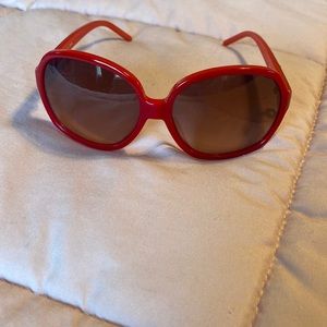 Red Fendi sunglasses